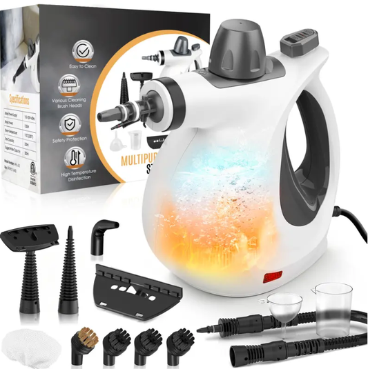 Phueut Handheld Steam Cleaner – High-Pressure Multi-Surface Steamer