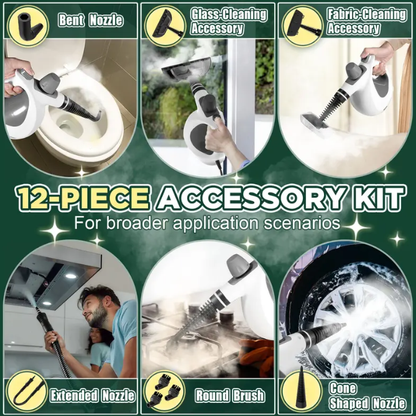 Phueut Handheld Steam Cleaner – High-Pressure Multi-Surface Steamer